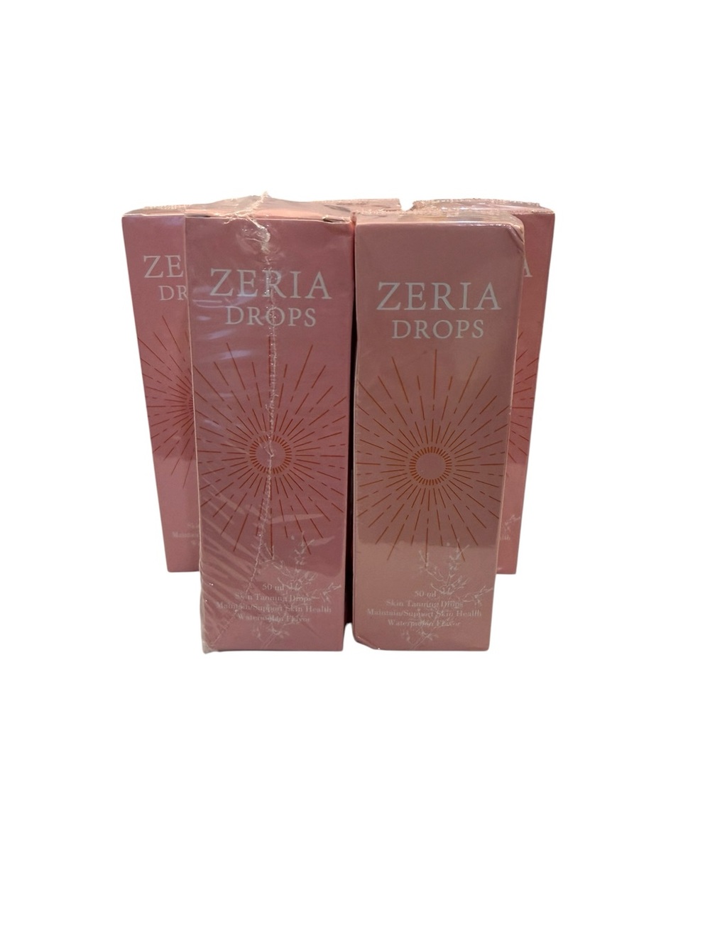Zeria Tanning Drops to Drink – Sunless Tanning Drops for Face & Body